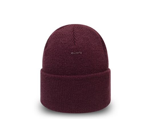 New Era Element Cuff Knit Maroon Winter Beanie