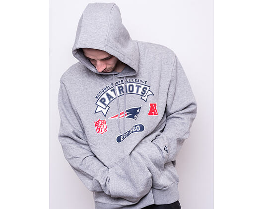 New Era New England Patriots Graphic Po Hoodie Hoody