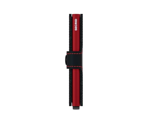 Secrid Miniwallet Matte Black & Red