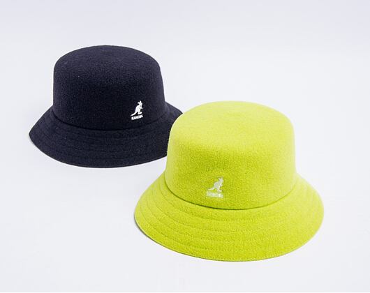 Kangol Wool Lahinch Bio Lime K3191ST-BL312 Bucket Hat