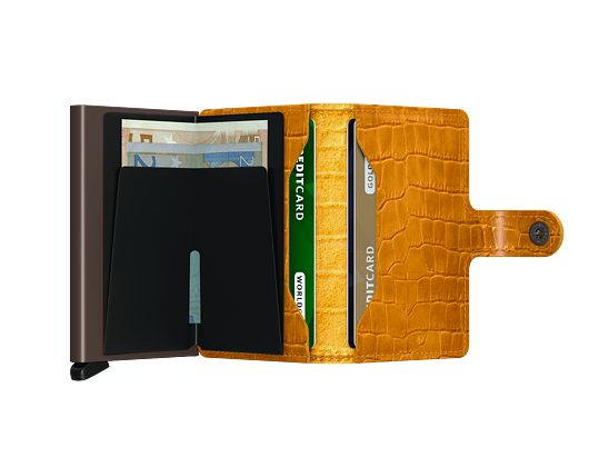 Secrid Miniwallet Cleo Ochre/Brown