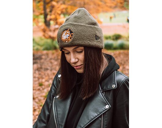 New Era Element Cuff Knit New Olive Winter Beanie