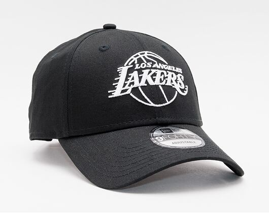 New Era 9FORTY NBA Essential outline Los Angeles Lakers Strapback Black Cap