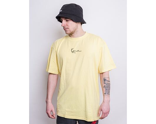 Karl Kani Small Signature Washed Tee Light Yellow 6030254 T-Shirt