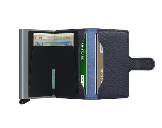 Secrid Miniwallet Saffiano Navy