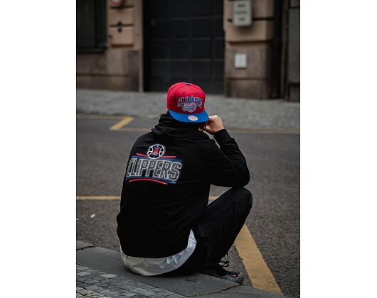 New Era NBA Neon Pull Over Hoody Los Angeles Clippers Black