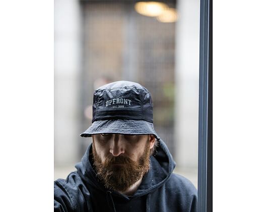 UPFRONT High Reflex Bucket Hat Black