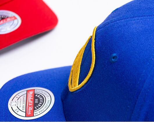 Mitchell & Ness Team Ground 2.0 Stretch Snapback Golden State Warriors Blue Cap
