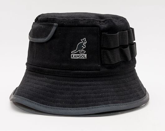 Kangol Waxed Utility Bucket K5328-BK001 Black
