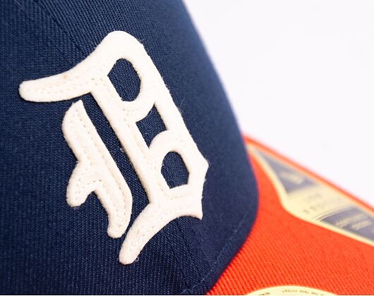 New Era 59FIFTY Low Profile MLB Cooperstown Detroit Tigers Fitted Oceanside Blue Cap