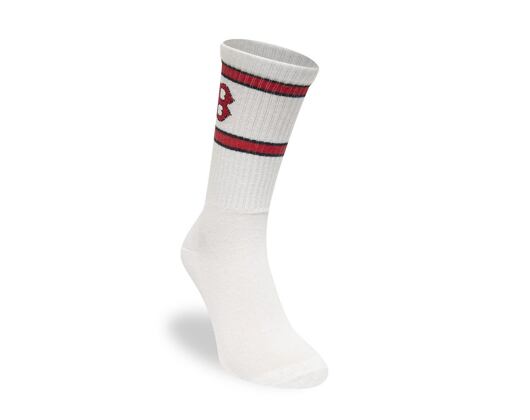 New Era MLB Premium Boston Red Sox White Socks