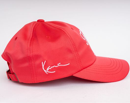 Karl Kani Signature Satin Cap red