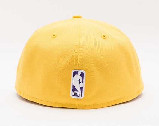 New Era 59FIFTY NBA Basic Los Angeles Lakers Fitted Yellow / Purple Cap