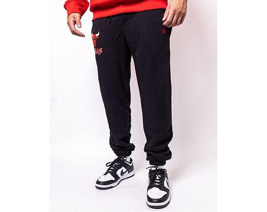 New Era NBA Script Joggers Chicago Bulls Black/Red Sweatpants