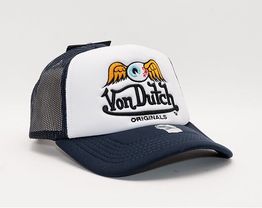 Von Dutch Baker Trucker Foam White/Navy Cap