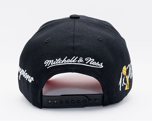 Mitchell & Ness Champ Wrap Pro Snapback Toronto Raptors Black Cap