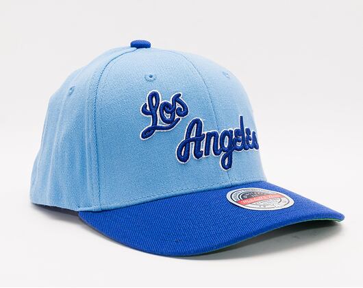 Mitchell & Ness Team 2 Tone 2.0 Stretch Snapback Hwc Los Angeles Lakers Blue Cap