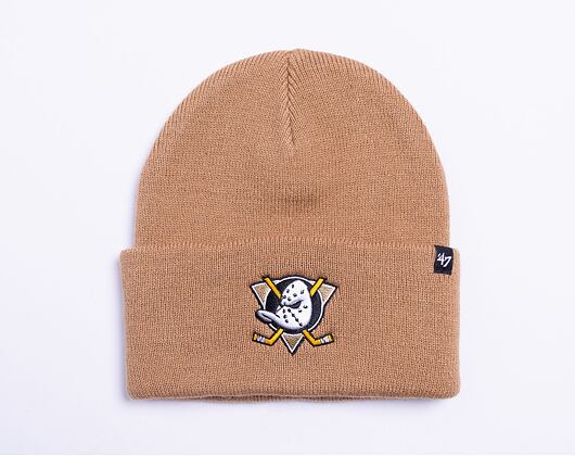 '47 Brand NHL Anaheim Ducks Haymaker '47 Cuff Knit Camel Winter Beanie