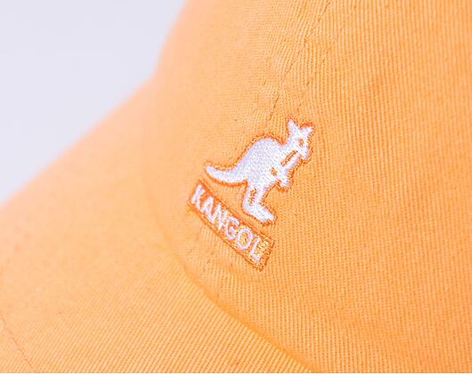 Kangol Washed Baseball Papaya Milk Cap