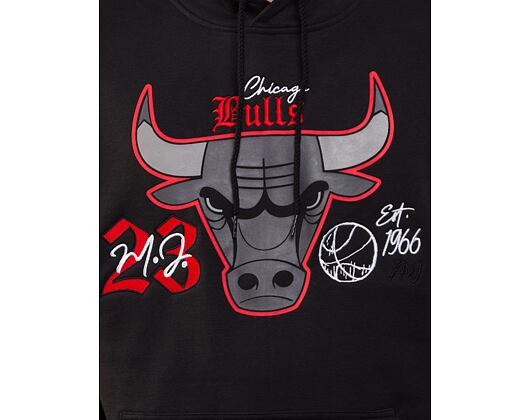 Custom Mikina Adam Wave × New Era Chicago Bulls Tribute Hoody