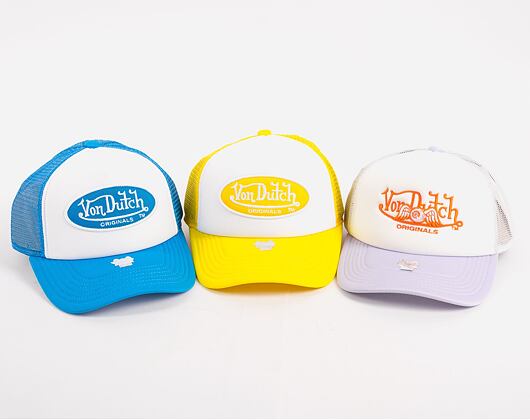 Von Dutch Trucker Tampa Foam White/Blue Cap