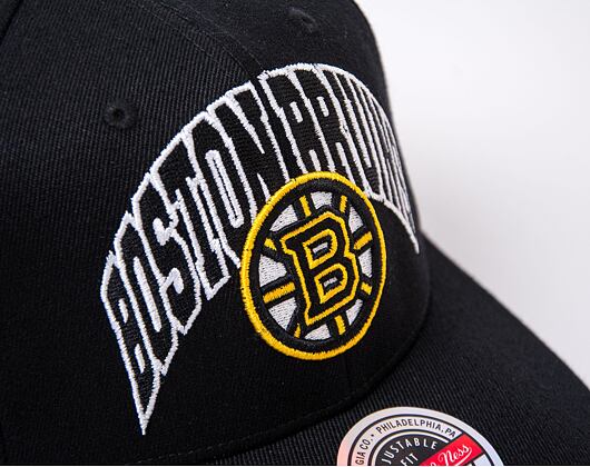 Kšiltovka Mitchell & Ness NHL Letterman Type Classic Red Bruins