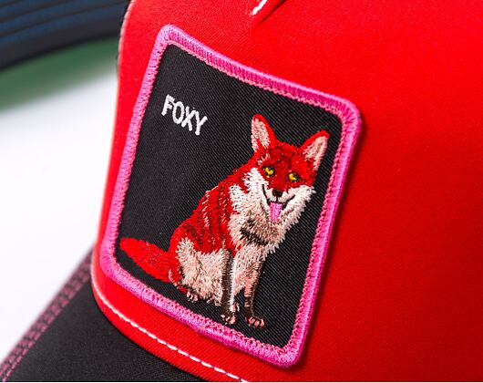 Kšiltovka Goorin - 'Acid Trip Pack' - Fox Trip - Black / Red