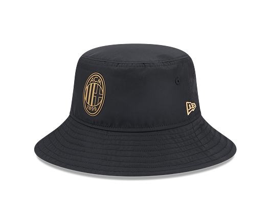 Klobouk New Era Black Gold Bucket ACMILAN Black
