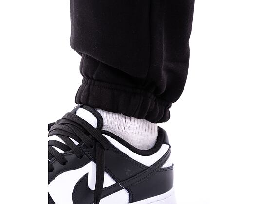 Tepláky New Era Cargo Joggers Black / White