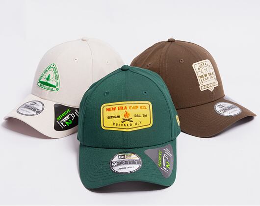 Kšiltovka New Era 9FORTY Repreve Dark Green / Grilled Yellow