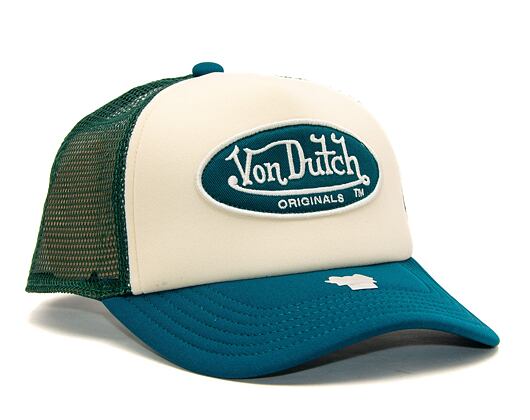 Kšiltovka Von Dutch Trucker Tampa Foam Green/Cream