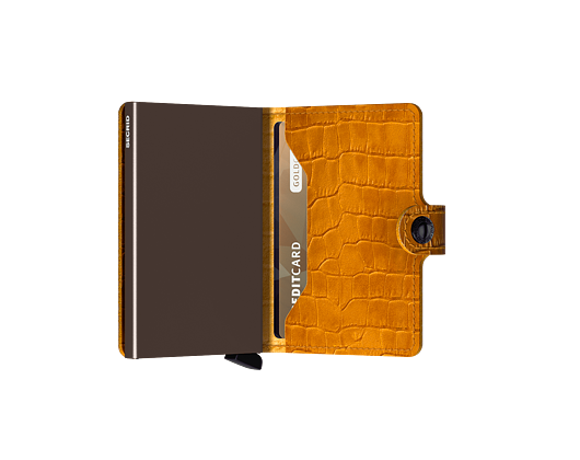 Secrid Crisple Ochre Wallet