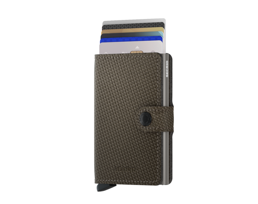 Secrid Carbon Khaki Wallet