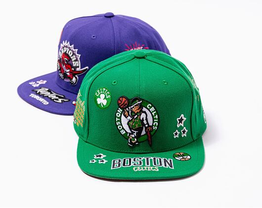 Kšiltovka Mitchell & Ness All Out Snapback NBA BOSTON CELTICS Green