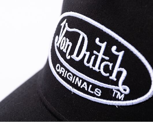 Kšiltovka Von Dutch Trucker - Cotton - Black/Black