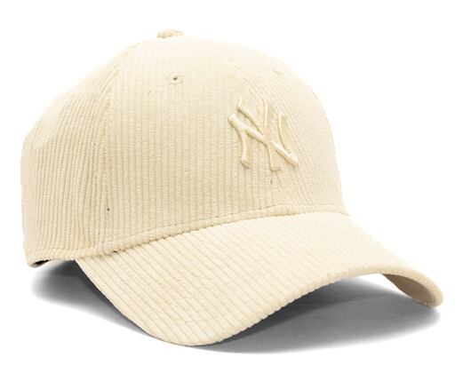 Dámská kšiltovka New Era 9FORTY Womens MLB Summer Cord New York Yankees Pale Yellow