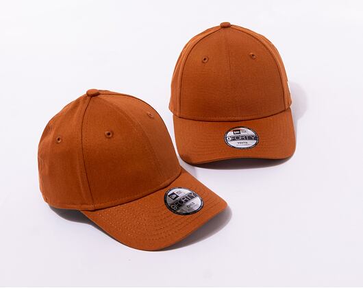 Dětská kšiltovka New Era 9FORTY Kids Seasonal Flag Logo - Caramel Brown