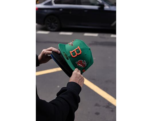Kšiltovka New Era 59FIFTY MLB Coops All Over Print Baltimore Orioles Cooperstown Team Color