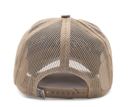 Kšiltovka Von Dutch Trucker Boston - Cotton Twill - Beige/Beige