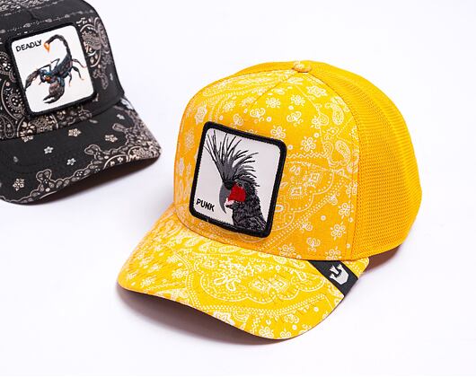 Kšiltovka Goorin - Spray Paint Arch Trucker - Yellow