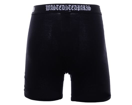 Pánské trenýrky Wasted Paris BOXER PACK KINGDOM - BLACK