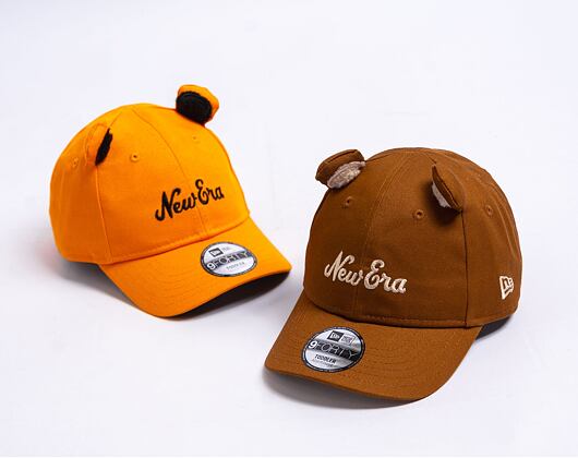 L MESHDětská kšiltovka New Era 9FORTY Kids Animal  - Tango Orange / Black