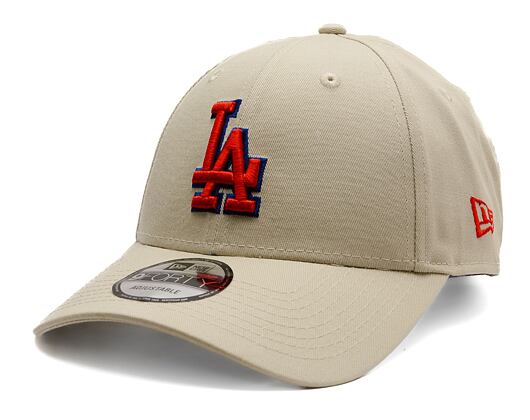 Kšiltovka New Era - MLB Side Patch 9FORTY - LA Dodgers - Stone