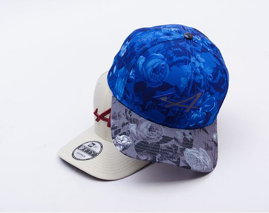 Kšiltovka New Era - F1 Tonal Floral 9FIFTY Original Fit - Alpine Racing - Light Navy / Graphite
