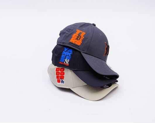 Kšiltovka New Era - MLB Side Patch 9FORTY - LA Dodgers - Stone