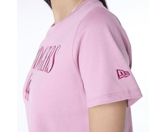 Dámské Triko New Era - MLB Graphic Tee - LA Dodgers - Pink