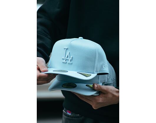 Kšiltovka New Era - MLB Color Pack 59FIFTY A-Frame - LA Dodgers - Baby Blue