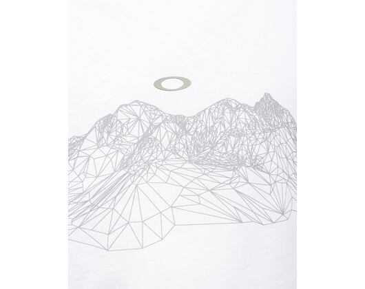 Triko Oakley - Wired Mtn Scape Tee - White