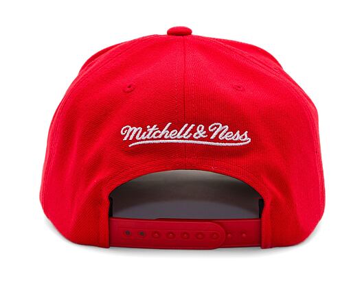 Kšiltovka Mitchell & Ness - Calgary Flames - Team Ground 2.0 Pro Snapback - Red