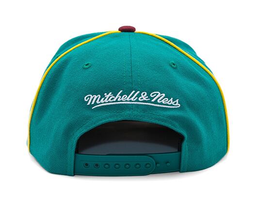 Kšiltovka Mitchell & Ness - Anaheim Ducks - Pipe Snapback Vntg - Teal